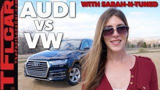 2018 Audi Q7 vs VW Atlas: Flying Business Class or Economy?