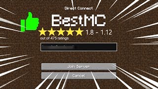 Going to the BEST REVIEWED Minecraft Servers