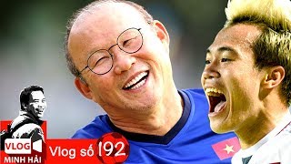 HLV Park Hang Seo mạo hiểm & Văn Toàn thú nhận trước bàn thắng hạ Syria | Vlog Minh Hải