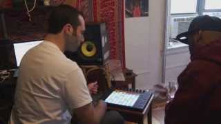 Decap and Brady Watt Working With Ski Beatz On Ableton Push