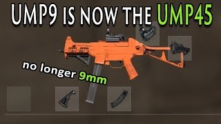 UMP45 PUBG | NEW Changes to UMP9 and Vector (NEW UPDATE)