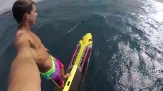 Kai Lenny First SUP Hydrofoil Downwind