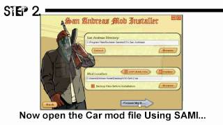 How to Downgrade and How to MOD cars on GTA SAN ANDREAS PC  | SAMI METHOD