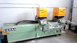 URBAN AKS 3900 Двухголовочный станок для сварки профиля ПВХ (Германия) | obbu.ru