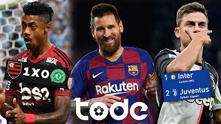 FLAMENGO CADA VEZ MAIS LÍDER l JUVENTUS ASSUME LIDERANÇA l MESSI MARCA GOLAÇO DE FALTA