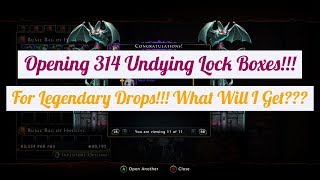 Neverwinter: Opening 314 Undying Lock Boxes for Legendary Drops! What Will I Get?