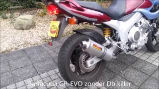Yamaha TDM 850 met Barracuda GP EVO 2in1 demper