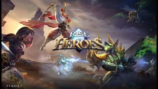 Rise of Heroes Gameplay Обзор Первый взгляд Летсплей (Android,APK,iOS)