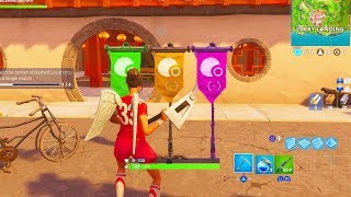 "Visit the center of Named Locations in a Single Match" Location Fortnite Week 9 Challenges!