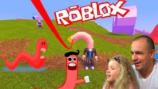 Симулятор СОСИСКИ в Роблоксе! Папа СОСИСКА Дочка Сосиска САМАЯ СМЕШНАЯ ИГРА roblox