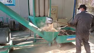 1.2-1.5t/h Model SZLH560 wood pellet machine with 90kw