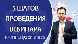 Как проводить вебинар? 5 шагов проведения вебинара.
