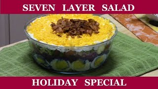 SEVEN LAYER SALAD | HOLIDAY SALAD | CATHERINE'S PLATES