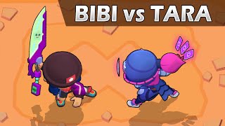?BIBI vs TARA? | 1vs1 | Brawl Stars | Nuevas Skins