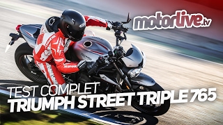 TRIUMPH STREET TRIPLE 765 RS 2017 | TEST COMPLET