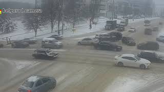 ДТП при проезде на красный. ул.Костюкова/пр-т Ватутина.