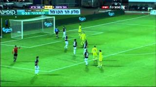 הפועל חיפה מנצחת 2-0 את מכבי תל אביב במחזור 14 בשנת 2011-12