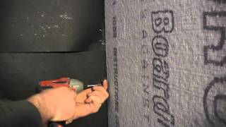 Installing Cement Board-How to tile a Shower Wall