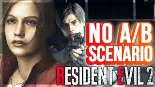 Resident Evil 2 Remake No A/B Scenario for Leon and Claire
