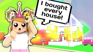 I BOUGHT EVERY SINGLE HOUSE IN ADOPT ME ? // Roblox Adopt Me House Update