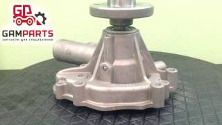 Насос водяной для двигателя Komatsu S4D106 (Yanmar 4TNV106, Yanmar 4TNE106)