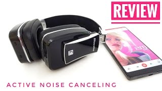 Bluedio F800 Bluetooth Headphones REVIEW - Active Noise Canceling