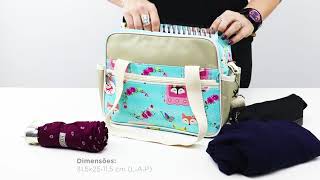 Bolsa de Viagem Pequena Raposinhas