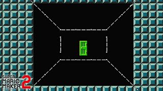 この3Dトリックアートハウスが凄い!! 【マリオメーカー2】