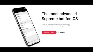 FORCECOP IOS BOT (BEST SUPREME IOS BOT) - BEST SNEAKER BOTS EP3