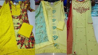 Amazing  Chanderi, Handmade, Cotton Suit Collection || Unique Dress Collection |