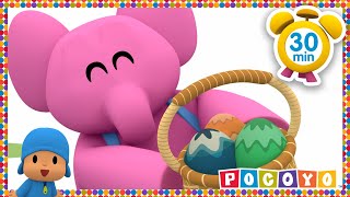 ? POCOYÓ en ESPAÑOL - Los huevos de Pascua [ 30 min ] | CARICATURAS y DIBUJOS ANIMADOS para niños