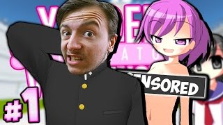 THIS GAME IS REALLY DIRTY!!  | Yandere Simulator Visual Novel | Part 1