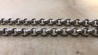 Сделай серебряную цепочку Шопард за 8 минут.Make a silver Chopard chain in 8 minutes.