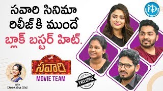 Savaari Movie Team Exclusive Interview | Talking Movies with iDream | Nandu | Deeksha Sid