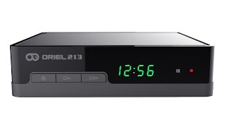 Oriel 213 - обзор ресивера DVB-T2