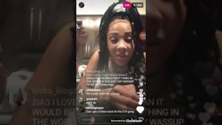 Zias wilding out with Mz. Natural