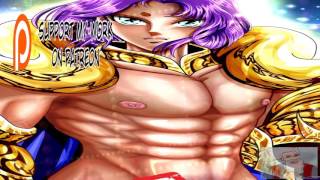 Aries Mu naked tribute / Saint seiya  yaoi art.