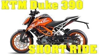 2017 KTM Duke 390 Short Ride at Premium Motors - Akrapovic exhaust
