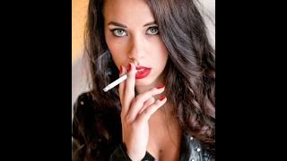 Beautiful German Girl Smoking Again & Again