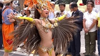 薬王寺・柳町七夕まつり 　開幕 Ⅱ　✩　G.R.E.S.リベルダージ　Tokyo Samba carnival 2014
