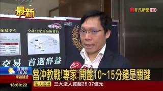 【非凡新聞】當沖教戰!專家:開盤10~15分鐘是關鍵