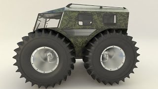 Российски вездеход ШЕРП Для охотников и рыбаков #вездеходы Sherp atv