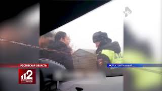 Повалили на капот и заломили руки. Жесткое задержание нарушителя гаишниками!
