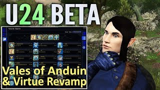 LOTRO Beta: U24 Virtue System Revamp & Vales of Anduin Zone (Build #2)