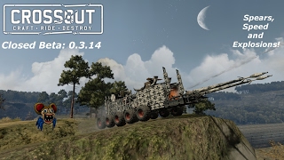 Crossout Beta: Spears, Speed and Explosions! (Копья, скорость и взрывы! )