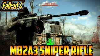 Fallout 4 M82A3 Sniper Rifle Location (Xbox One Mod)