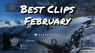 My Best Clips of the Month - February 2019 | Battlefield 5