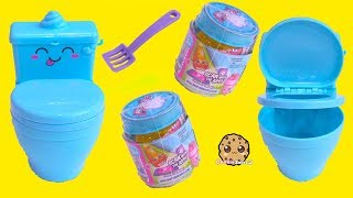 Pooparoos Squishy Animal with Surprise Water Toys !  Cookie Swirl C Video
