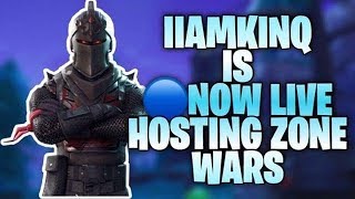 Fortnite live stream zone wars