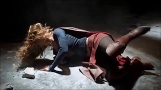 Supergirl getting the hell beaten out of her (ryona)